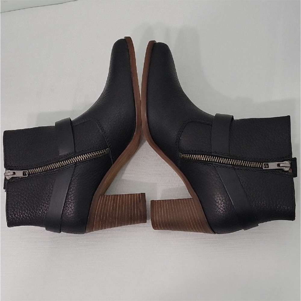 Madewell Women’s Black Leather Boho Ankle Boots Size 6 - Picture 6 of 11